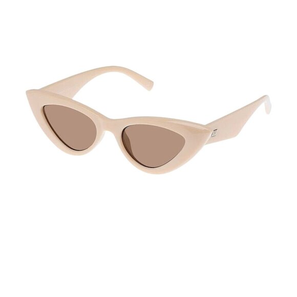Le Specs Hypnosis Sunglasses in Ivory New Womens Sunnies - Picture 2 of 13